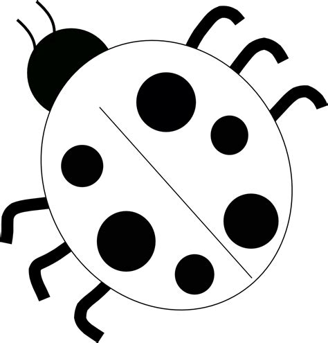Bug Clipart Black And White Clipart Best