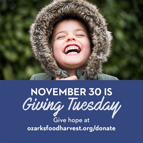 Giving Tuesday 2021 Ozarks Food Harvest