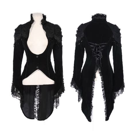 Gothic Burlesque Jackettailcoat By Rq Bl Boudoir Noir