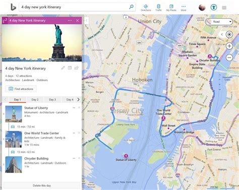 Bing Maps Now Allows Users To Customize Itineraries To