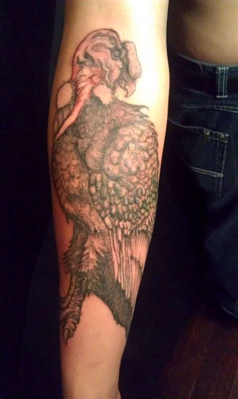 Turkey Vulture Tattoo