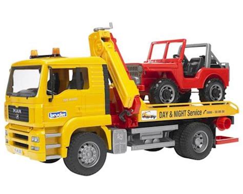 Bruder Toys Man Tga Tow Truck W4x4 Vehicle Bta02750 Hobbytown