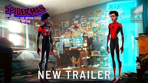 Spider Man Across The Spider Verse Part One New Trailer 2023 Sony Pictures Hd Youtube