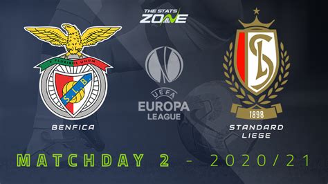 Head to head statistics and prediction, goals, past matches, actual form for europa league. 2020-21 UEFA Europa League - Benfica vs Standard Liege ...