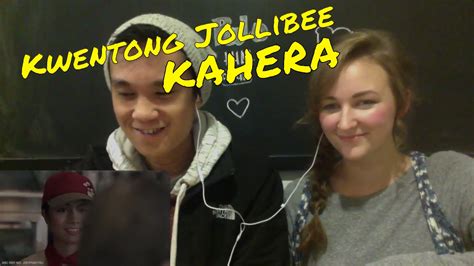 Kwentong Jollibee Kahera Filipino American Couple Reaction Youtube