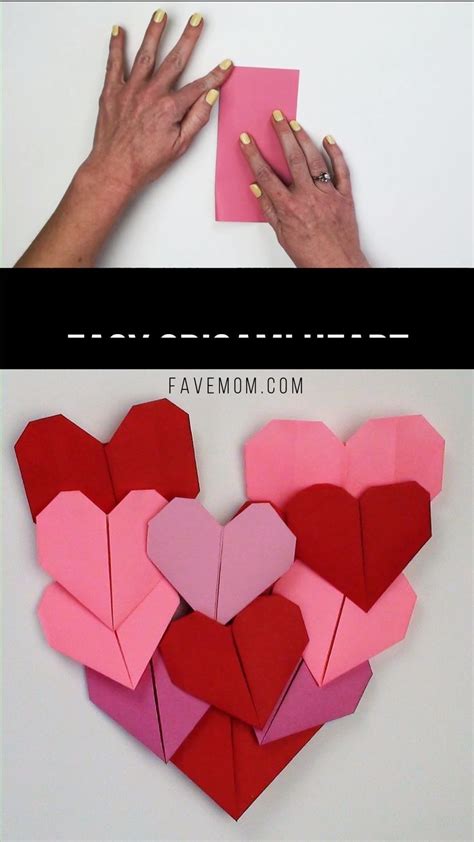 Double Bypass Origami Heart Fave Mom Video Video Easy Origami