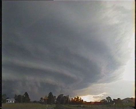 Hp Supercell With Spectacular Mothership Mesocyclone Structure Nsw