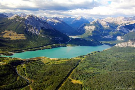 Barrier Lake From Kanaskis Heli Tours Helicopter Flight Over The Rocky