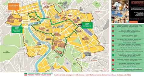 Rome Bus Map English