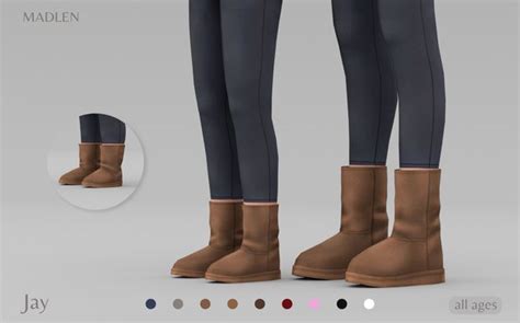Patreon Sims 4 Cc Shoes Boots Ugg Like Boots