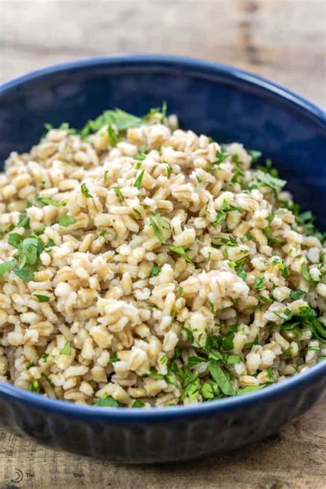 How To Cook Perfect Barley No Fail Recipe The Mediterranean Dish