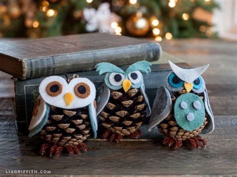 16 Diy Pine Cone Owls Amazing Craft Ideas