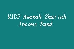 Monthly and daily opening, closing, maximum and minimum fund price outlook with smart technical analysis. MIDF Amanah Shariah Income Fund, Income Fund in Kuala Lumpur