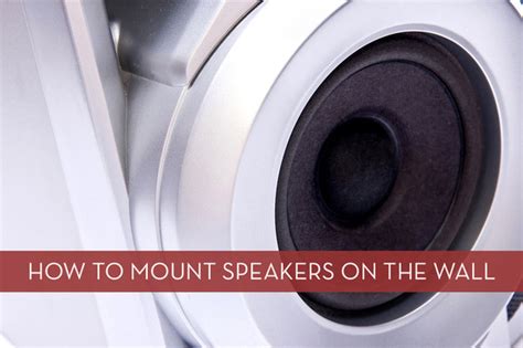 How To Diy Speaker Wall Mounts Curbly