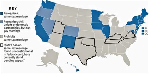 Same Sex Marriage Laws [map] Business Insider
