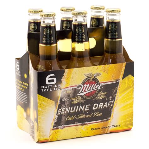 Comments that are inappropriate or offensive will be deleted. Miller Genuine Draft, Bottles, 12oz | BeerCastleNY