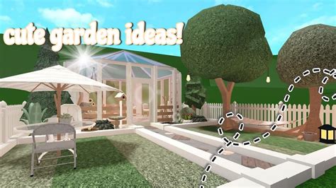 Bloxburg Garden Ideas Small