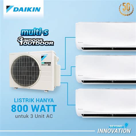 Harga Jual Daikin Ac Multi S Pk Pk Koneksi Mkc Rvm