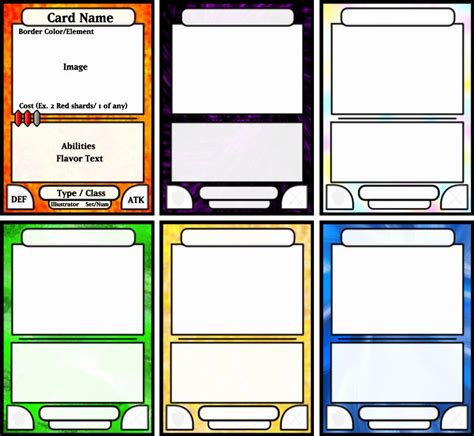 Blank Game Card Template Inspirational Best S Of Cards Game Board