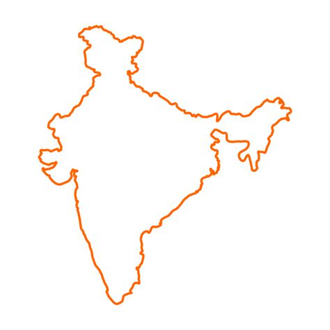 India Carta Geografica Schema Gratuito Png 20841016 Png