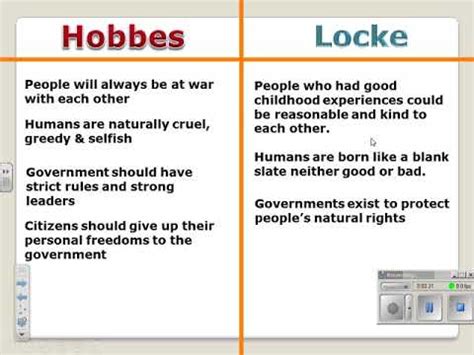 Hobbes Vs Locke Worksheet