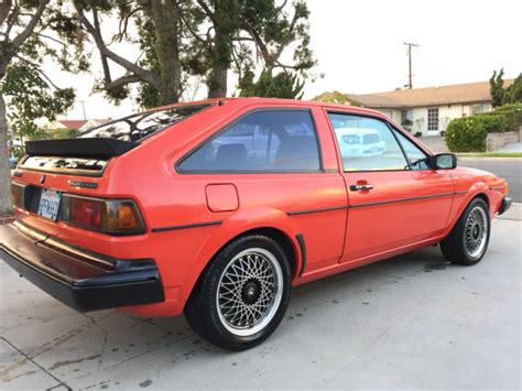 1983 Volkswagen Scirocco Wolfsburg Edition 18l 5 Speed Manaul For Sale