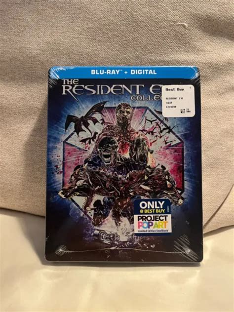 New Resident Evil 1 6 Blu Raydigital Hd Steelbook Best Buy Sealed