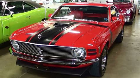 1970 Ford Mustang Boss 302 Four Speed Youtube