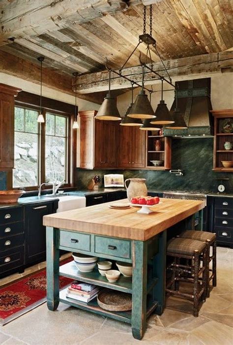 95 Amazing Rustic Kitchen Design Ideas Country Kitchen Designs Rustic Country Kitchens