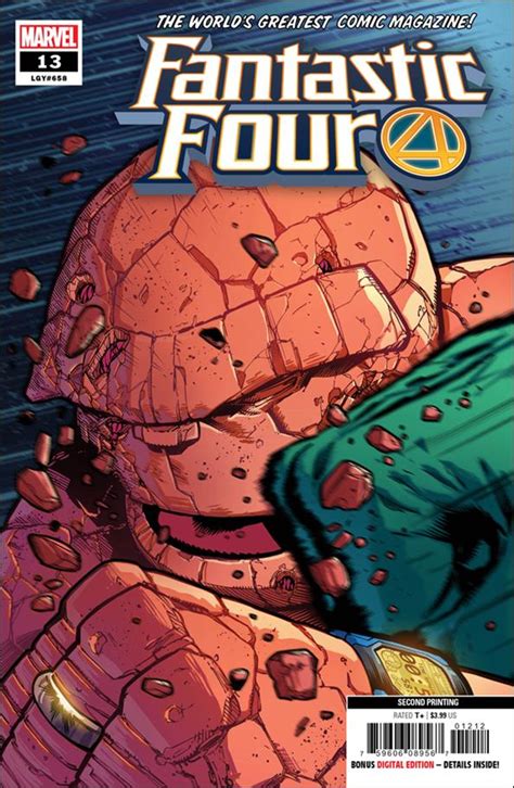 Fantastic Four 13 D Oct 2019 Comic Book By Marvel