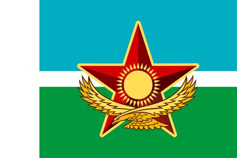 Қазақтардың Социалистік Одағы (Socialist Union of Kazakhs) - Flag Creator