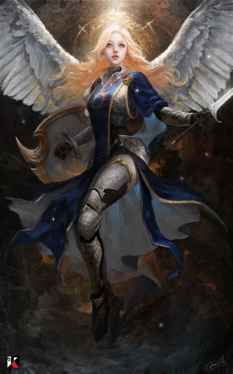 Angel By Benmoranartist On Deviantart Fantasy Character Design