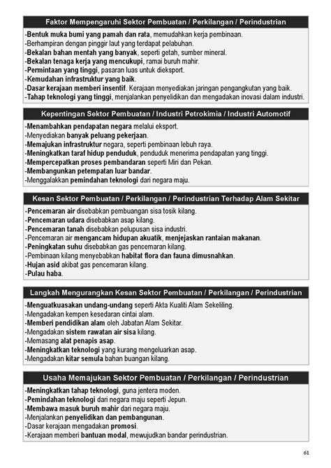 Implikasi pembangunan tanah tinggi kepada alam sekitar. Sample Nota Geografi SPM by Buku Geografi - Issuu