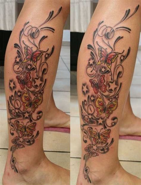 See more ideas about flower tattoo designs, tattoo designs, leg tattoos. ~~pinned from site directly~~ . . . Butterfly Tattoos Red ...