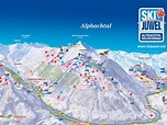 Pistenplan Ski Juwel Alpbachtal Wildschönau (Österreich)