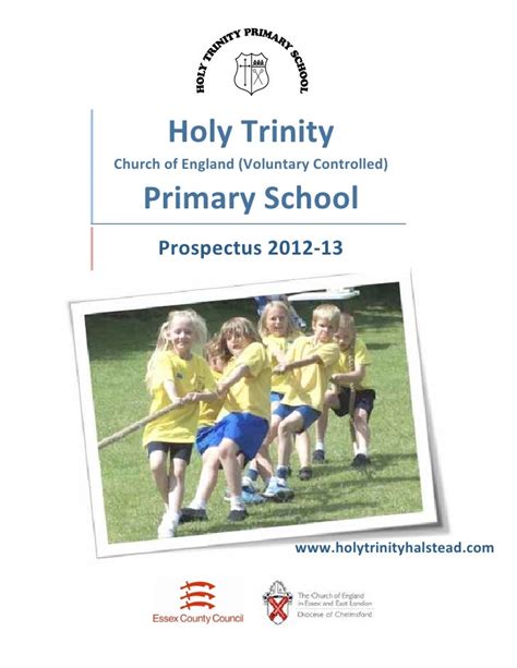 Holy Trinity C Of E Primary School Prospectus 2012 2013