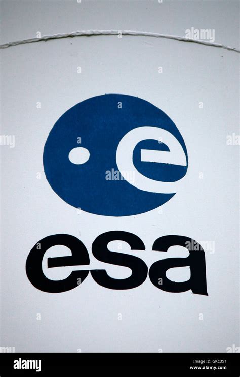 Logo Der Marke Esa European Space Agency Kiruna Schweden Stock