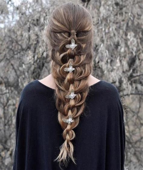 20 Magical Ways To Style A Mermaid Braid 10 Nostalgic Knotted