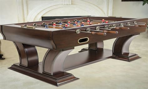 Cork solid wood wooden package include: Well Universal Foosball Table | AdinaPorter