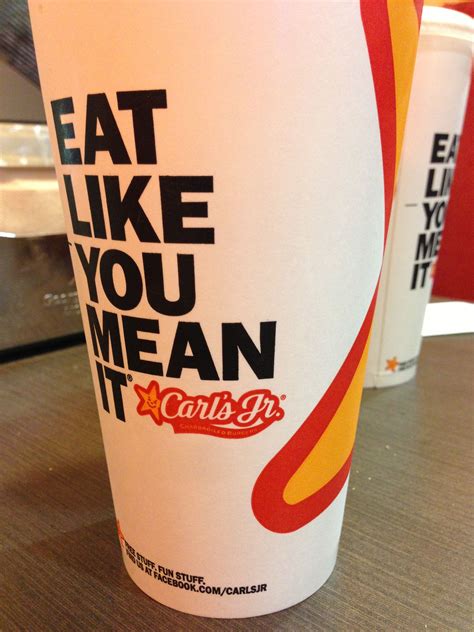 Slogans Carls Jr Burger Places Make T Brand It Honest Slogan