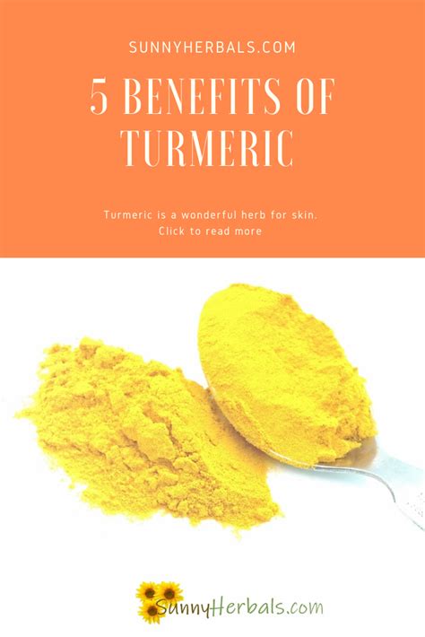 Benefits Of Turmeric For Your Skin Sunnyherbals