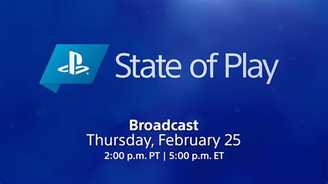 Next Ps5 State Of Play Showcase Is Happening On February 25 Techradar