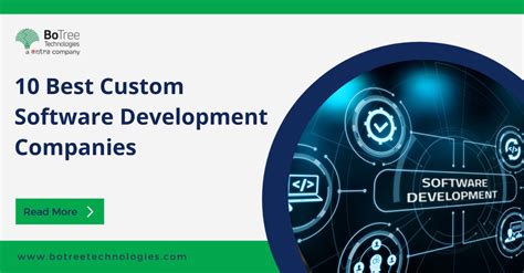 Top 10 Custom Software Development Companies In 2022 By