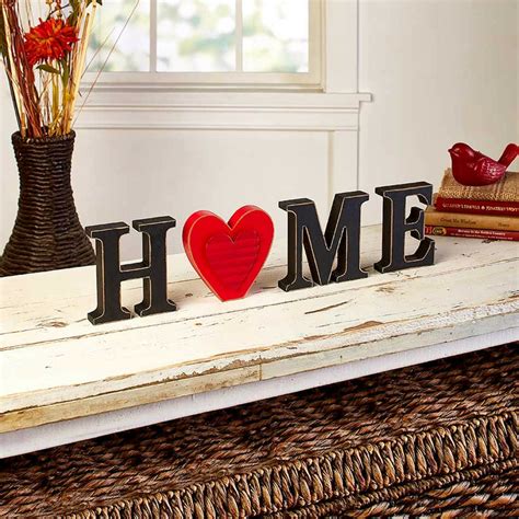 Signs For Home Decor H O M E Letter Display Farmhouse Etsy 日本