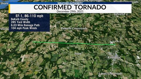 Ef1 Tornado Confirmed In Dekalb County
