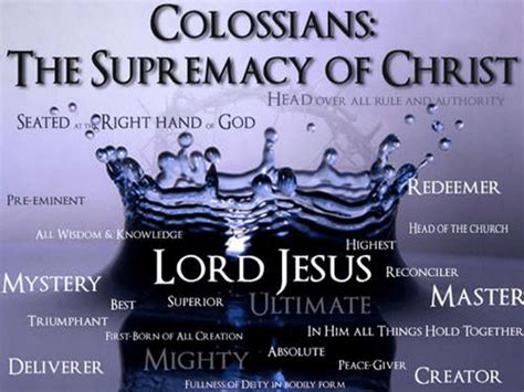 The Book Of Colossians Part 1 Dr Alan Bandy Powerpoint