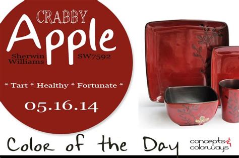 Order online for delivery or click & collect at your nearest bunnings. Color of the Day {Crabby Apple} - Concepts and Colorways ...