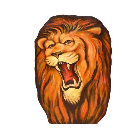 Cutout Lion Head