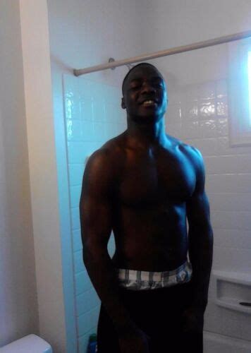 shirtless male muscular beefcake african american black hunk photo 4x6 c1006 ebay