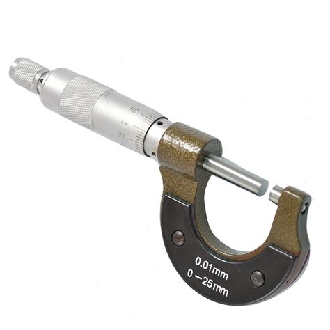 Mylb 0 25mm Gauge Outside Metric Micrometer Tool For Mechanist In